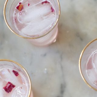 Rose & Rhubarb Soda