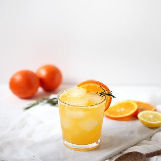 Tangerine Rosemary Mocktail